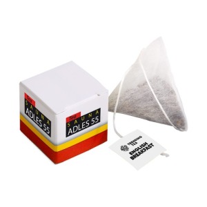 Caja de té cuadrada