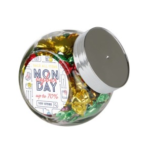 Bonbonnière de vidrio 400ml
