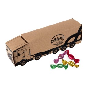 Camión de papel kraft