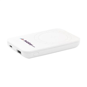 Powerbank 5000 magnético e inalámbrico en ABS reciclado