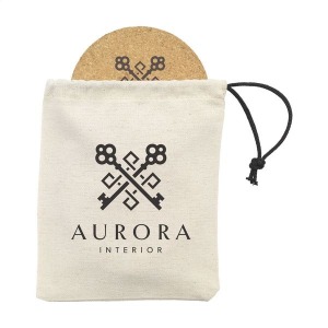 Juego de posavasos de corcho