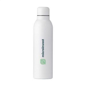 Botella de acero reciclado Helios Termo de 470 ml