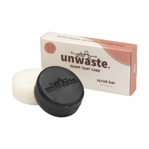 Pastilla de jabón exfoliante Unwaste Duopack