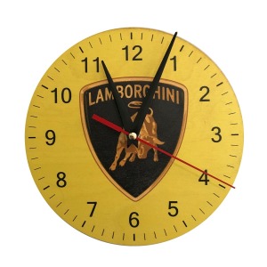 Reloj redondo de madera - Francia