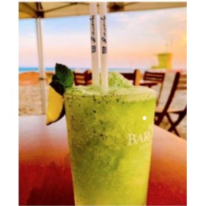 Paja compostable de 6 mm