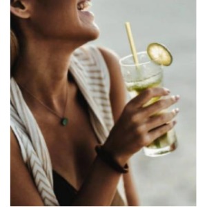 Pajita compostable y reutilizable de 6 mm