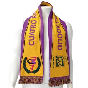 BUFANDA DE HINCHA TEJIDA POR 1 CARA