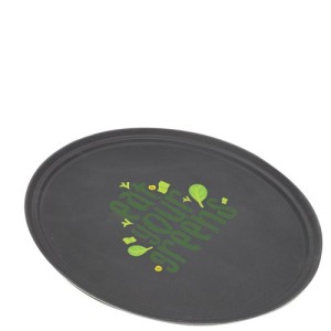 Plateau rond antidérapant 40cm