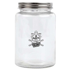 Tarro de cristal con tapa de rosca para comida seca 550ml