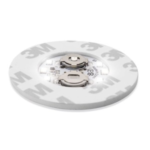 Dessous de verre de promoción autocollant LED blanc