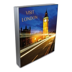 Cadre de promoción LED double face 60X70cm