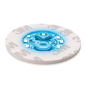 Dessous de verre de promoción autocollant lumineux 4 couleurs