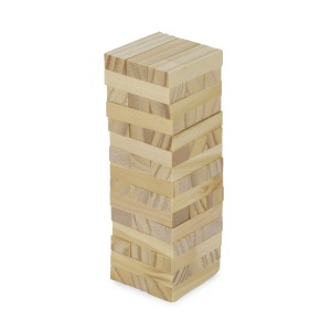 Juego de mesa de madera BRICKS
