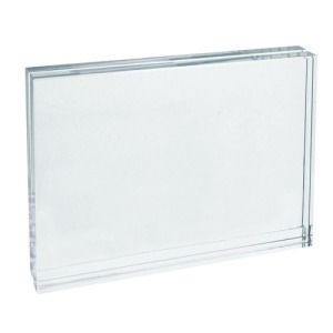 CADRE PHOTO de promoción GLASS - 180x130 mm - LUX BOX