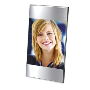 CADRE PHOTO personalizable VERTICAL AVEC BANDES-9X13