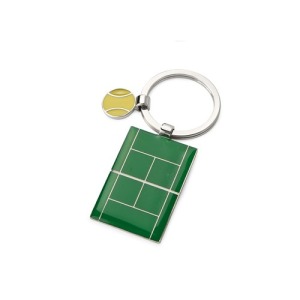 PORTE-CLÉS personalizable - COURT DE TENNIS