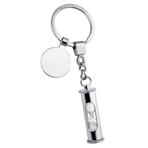 PORTE-CLÉS personalizable SABLIER - AVEC JETON