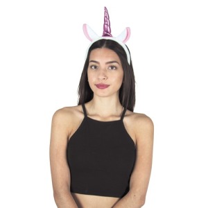 DIADEMA UNICORNIO ROSA