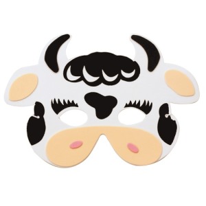 MASCARA NIÑO VACA EVA