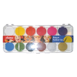 PALETA 12 MAQUILLAJE AL AGUA