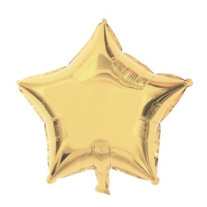 ESTRELLA DE PLATA BOLA DE MYLAR