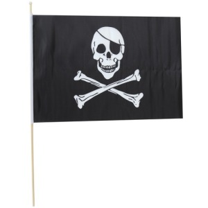 BANDERA PIRATA 45cmx30cm