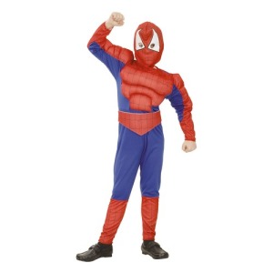 DISFRAZ ARAÑA SUPER MUSCULOSA 4-6 AÑOS