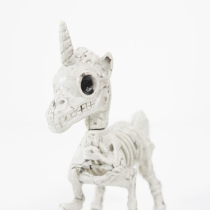 ESQUELETO UNICORNIO 18CM