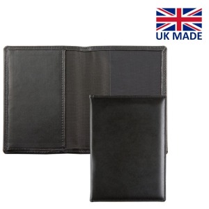 Funda de pasaporte de cuero