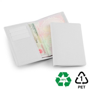 Funda de pasaporte en rPET