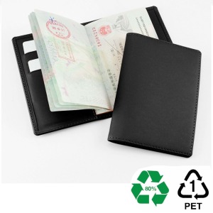Funda de pasaporte en rPET - STOCK