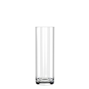 Tubo de vidrio transparente de trago largo