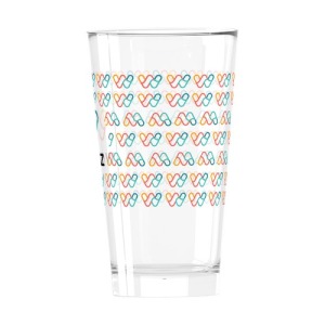 Vaso de cerveza personalizado Shaker 37cl - Quadrichomie