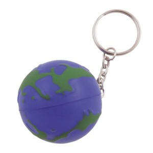 Globo antiestrés con llavero