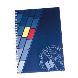 Cuaderno Wire-O A5 tapa blanda, 50 hojas