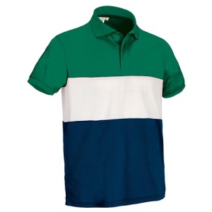 Polo personalizable de manga corta de 3 colores