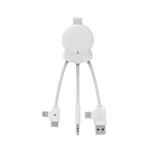 OCTOPUS BT - Cable y transmisor de audio inalámbrico Bluetooth