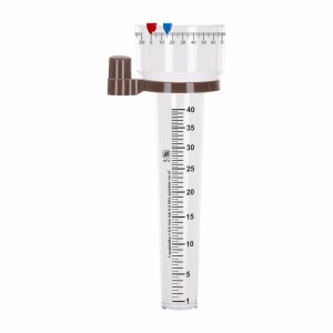 El pluviómetro estándar