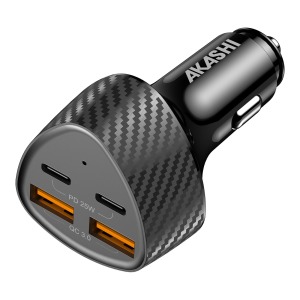 Kuruma - cargador ultrarrápido usb y usb-c 37w