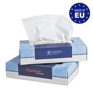 Caja de pañuelos clásica
