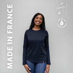 Camiseta de manga larga para mujer