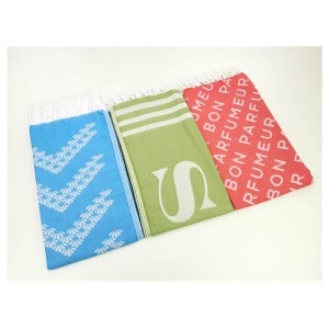 Fouta de promoción de jacquard a medida