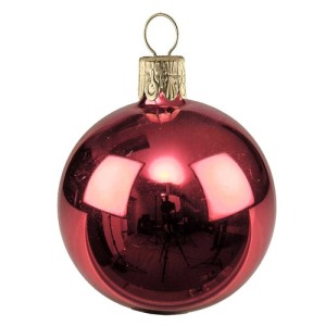 Adorno navideño de vidrio soplado