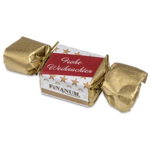 Mini jabón - Canela-naranja, lámina dorada - Deluxe Gold