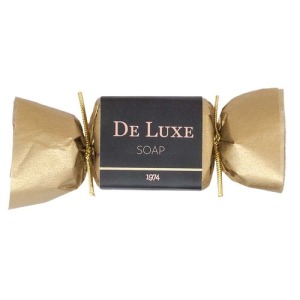 Jabón mini - Vainilla, lámina dorada - Deluxe Gold