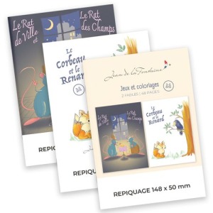 Libro de juegos - 3-5 años | Jean de la Fontaine