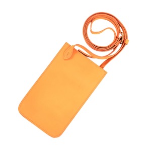 Funda de piel de melocotón para smartphone