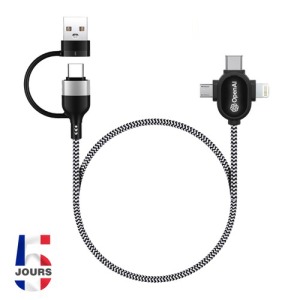 Câbles de charge et de données 6 en 1