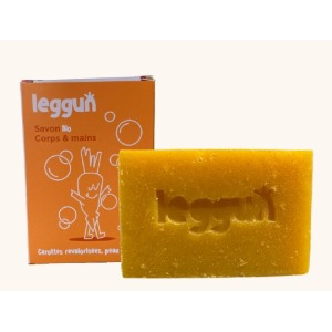 Jabón de manos y cuerpo 100% francés de zanahoria ecológica