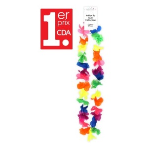 Collar hawaiano multicolor